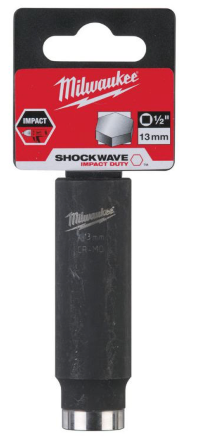 1/2 inch Impact socket deep shockwave 13mm