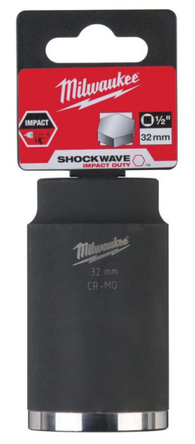 1/2 inch Impact socket deep shockwave 32mm