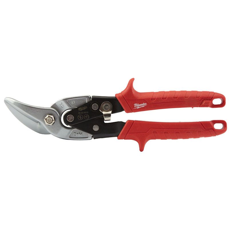MILWAUKEE LEFT CUT OFFSET AVIATION METAL SNIPS