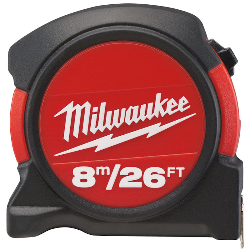 MILWAUKEE 8M / 26FT CONTRACTOR SERIES TAPE MEASURE