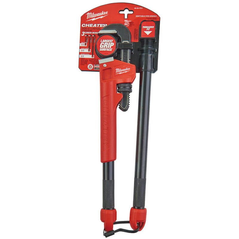 MILWAUKEE CHEATER ADAPTABLE PIPE WRENCH