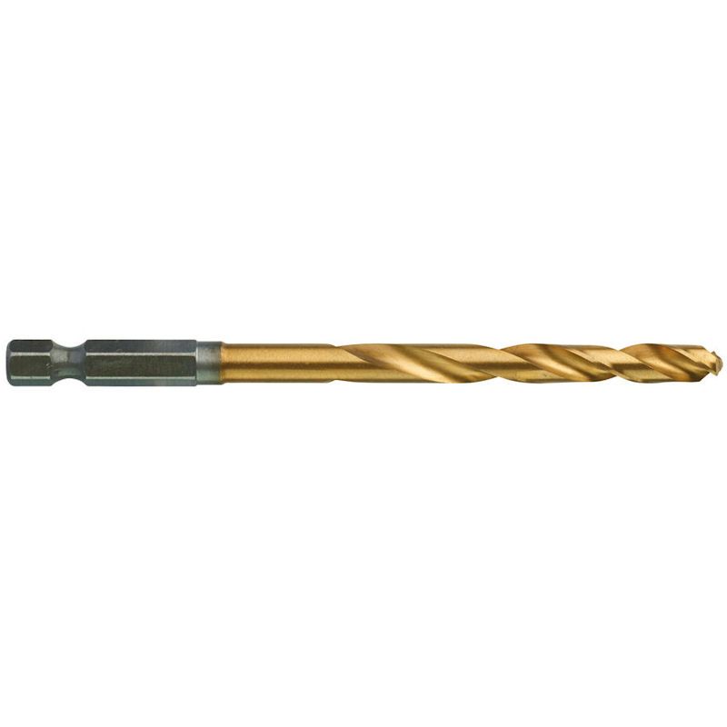Milwaukee 6.0mm Red Hex - Shockwave Titanium Metal Drill Bits
