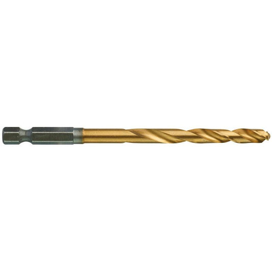Milwaukee 6.0mm Red Hex - Shockwave Titanium Metal Drill Bits