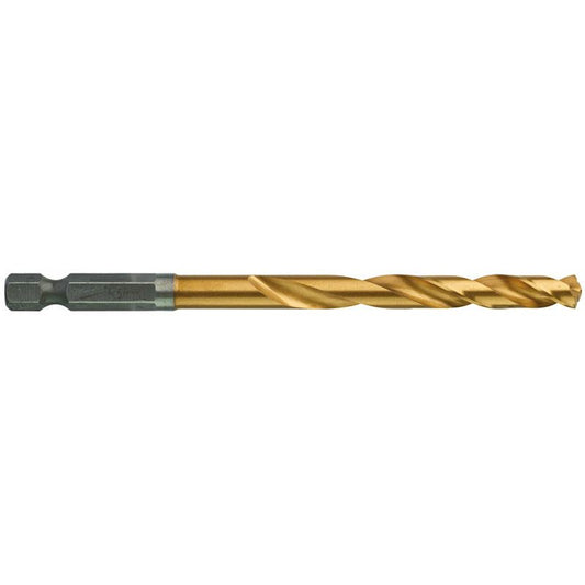 Milwaukee 6.5mm Red Hex - Shockwave Titanium Metal Drill Bits