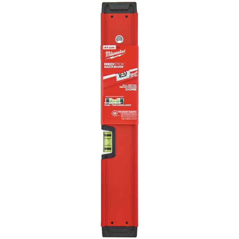 MILWAUKEE 41CM (16") REDSTICK BACKBONE 40 BOX LEVEL