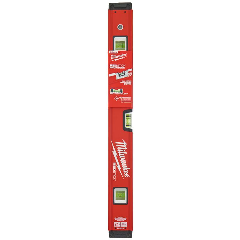 MILWAUKEE 61CM (24") REDSTICK BACKBONE 60 BOX LEVEL