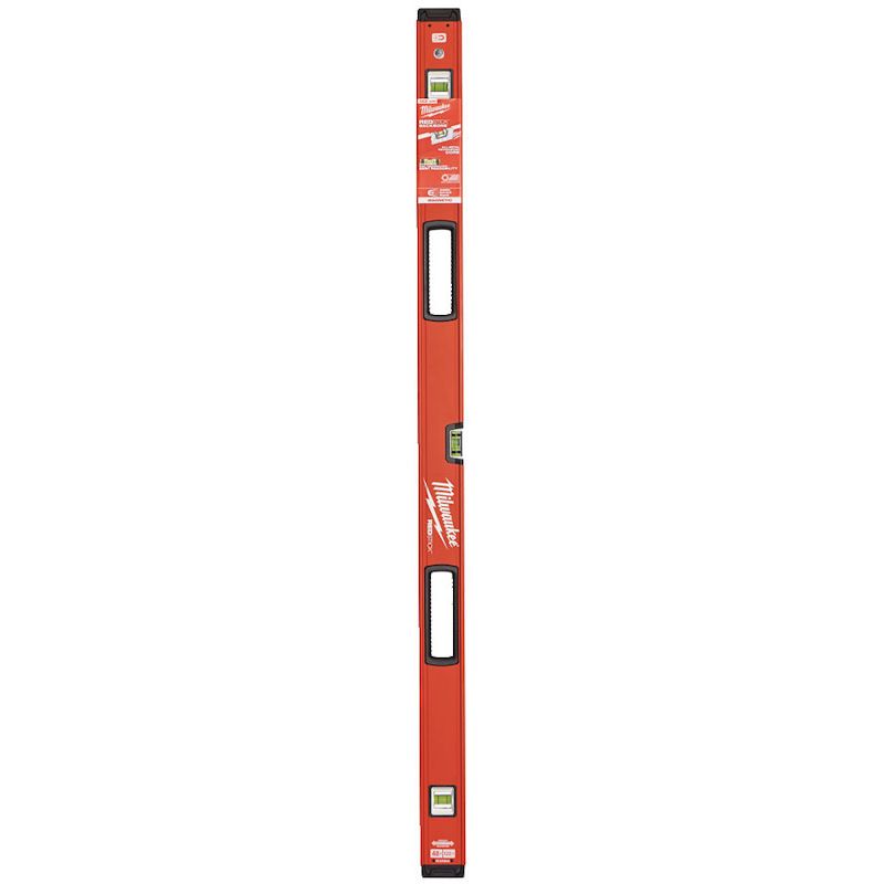 MILWAUKEE 122CM (48") REDSTICK BACKBONE 120 MAGNETIC BOX LEVEL