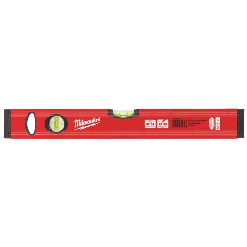 MILWAUKEE 41CM (16") REDSTICK SLIM 40 BOX LEVEL