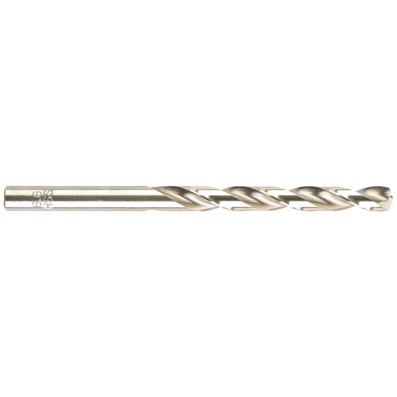 MILWAUKEE 5 PIECE 6.6MM THUNDERWEB HSS-GROUND (DIN338) METAL DRILL BIT PACK