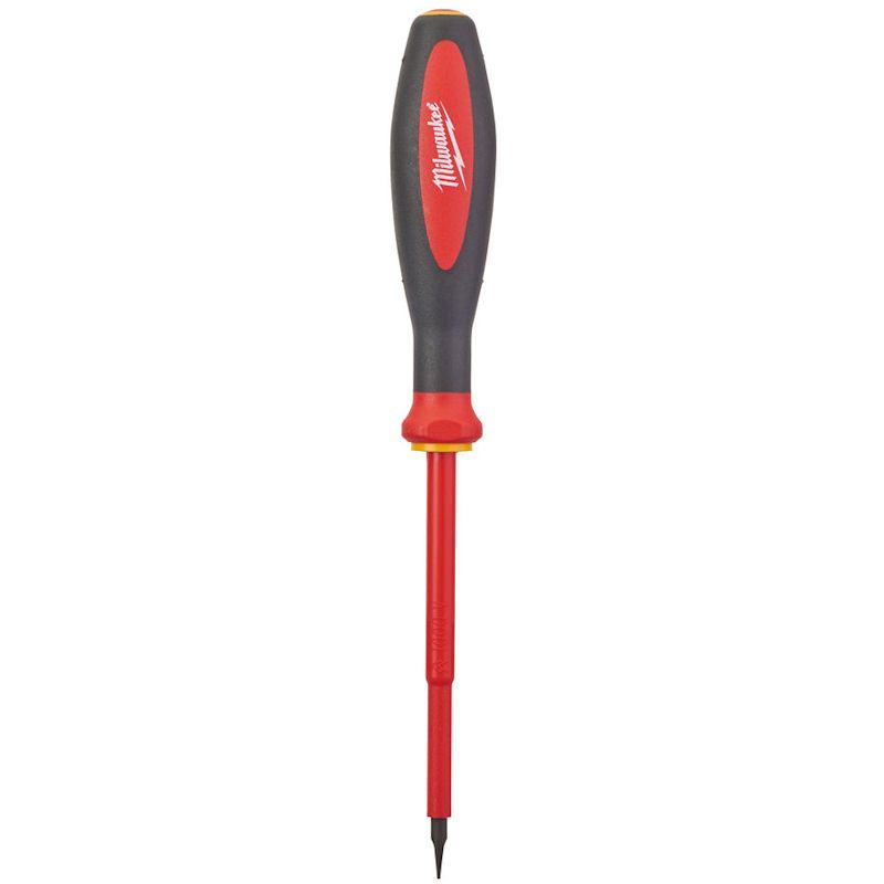 MILWAUKEE 0.8MM X 4.0MM X 100MM VDE SLOTTED SCREWDRIVER