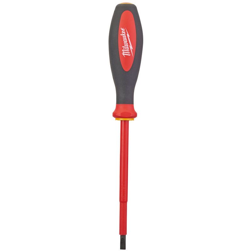 MILWAUKEE 1.0MM X 5.5MM X 125MM VDE SLOTTED SCREWDRIVER