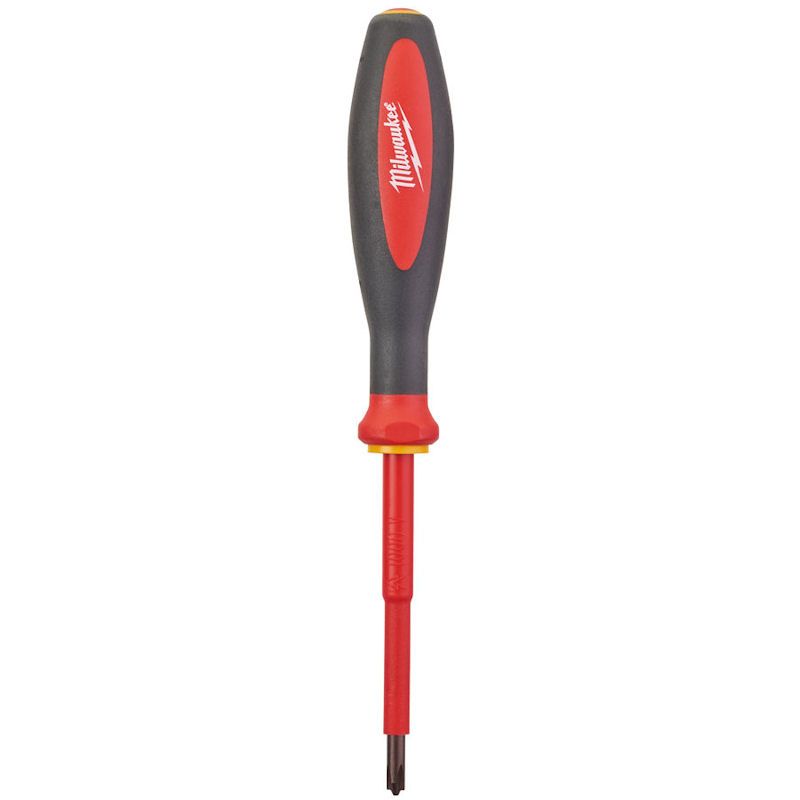 MILWAUKEE PH1 / SL1 X 80MM VDE PHILLIPS / SLOTTED SCREWDRIVER