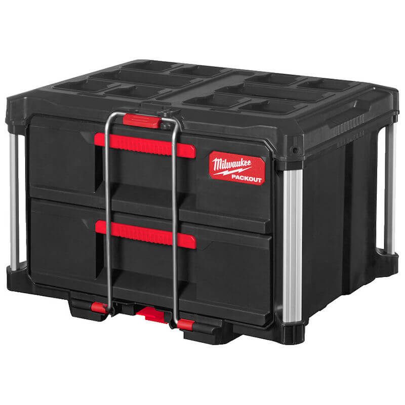 MILWAUKEE PACKOUT 2 DRAWER TOOL BOX