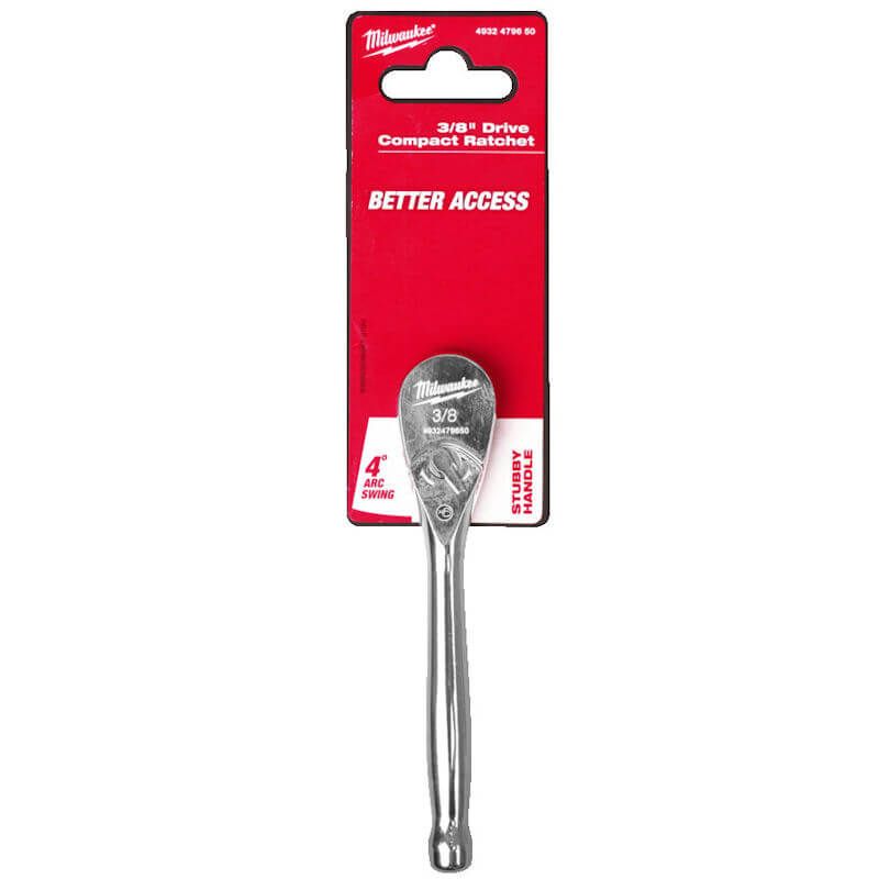MILWAUKEE 3/8" DRIVE COMPACT RATCHET