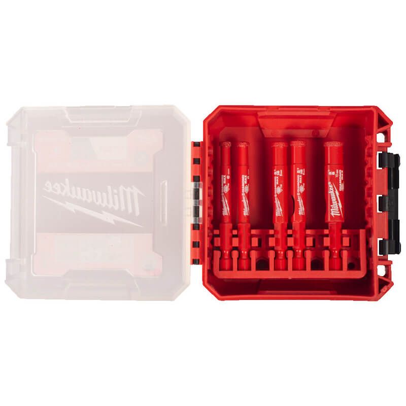 MILWAUKEE 5 PIECE DIAMOND MAX DRILL BIT SET
