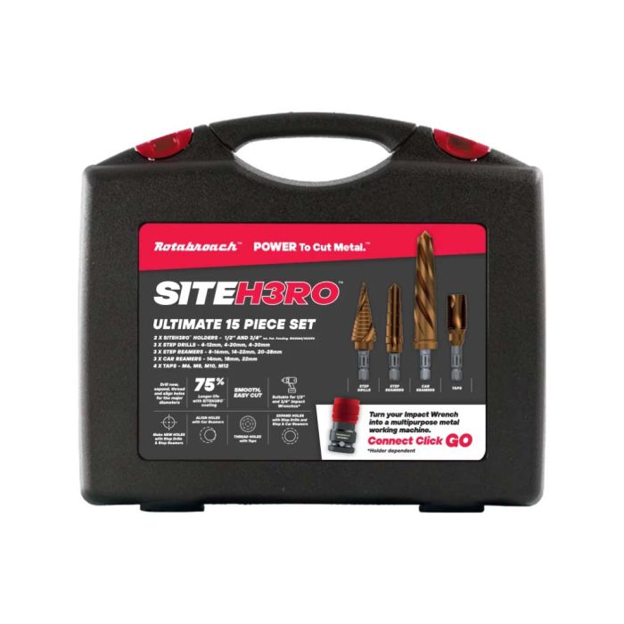 Rotabroach SHR1 SITEH3RO Ultimate 15 Piece Kit
