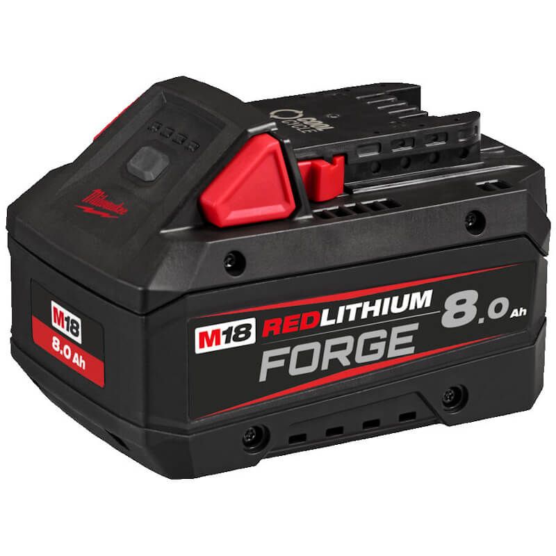 MILWAUKEE M18FB8 M18 8.0AH FORGE RED LITHIUM-ION BATTERY