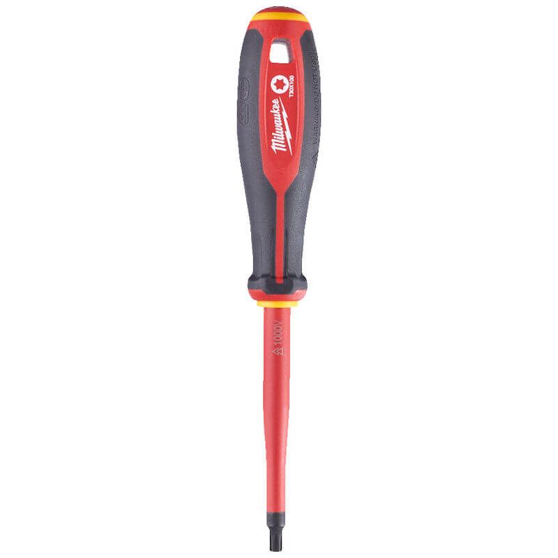 MILWAUKEE T30 X 100MM TRI-LOBE VDE TORX SLIM SCREWDRIVER