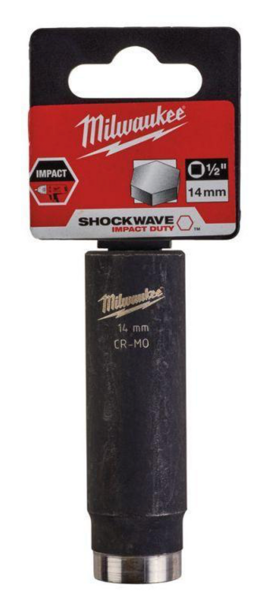 1/2 inch Impact socket deep shockwave 14mm