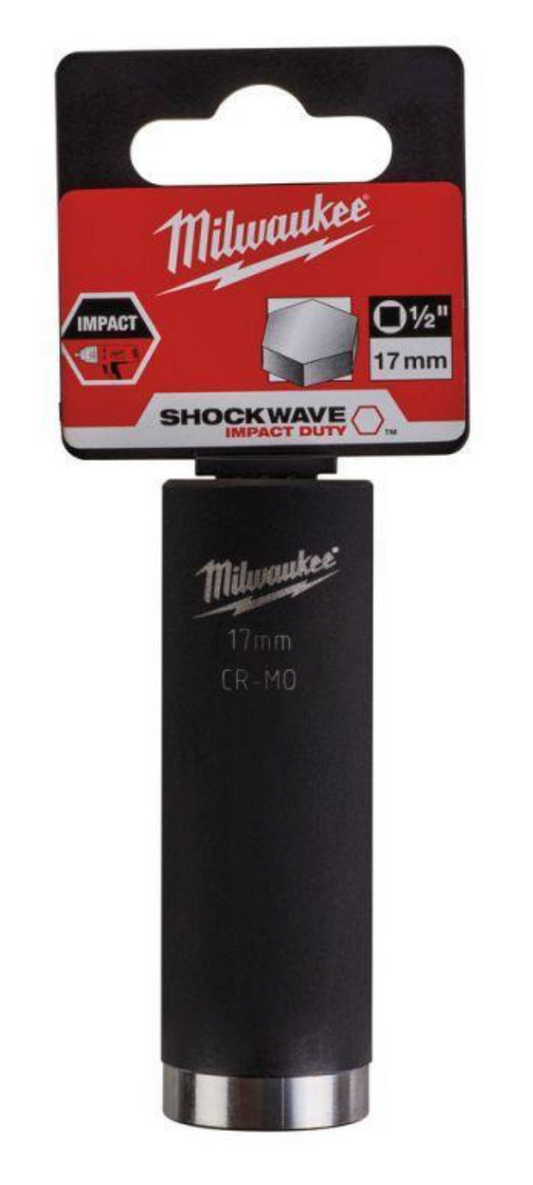 1/2 inch Impact socket deep shockwave 17mm