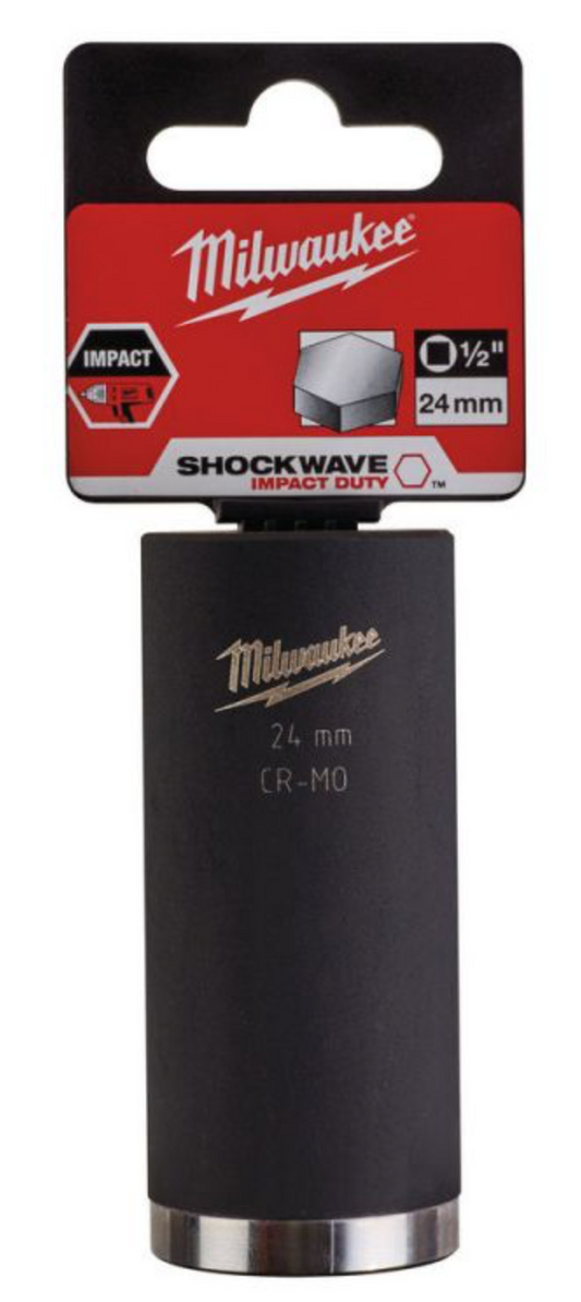 1/2 inch Impact socket deep shockwave 24mm