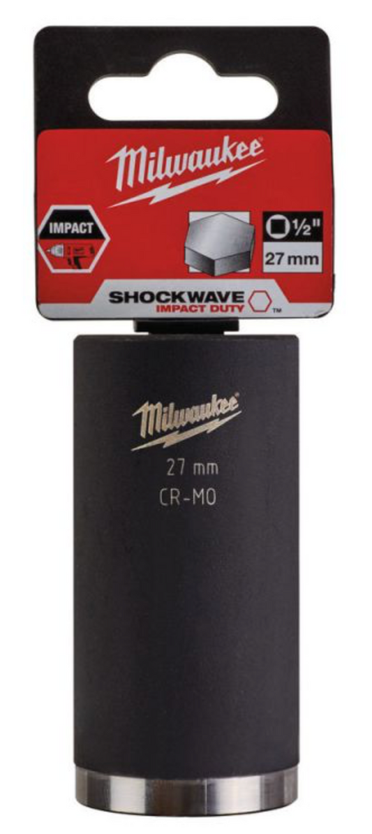 1/2 inch Impact socket deep shockwave 27mm