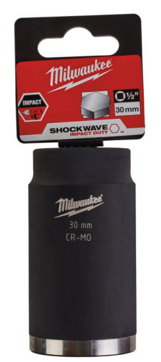1/2 inch Impact socket deep shockwave 30mm
