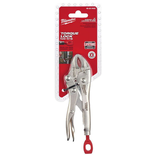 MILWAUKEE 5" CURVED TORQUE LOCK LOCKING PLIERS 5imm 127
