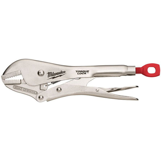MILWAUKEE 10" FLAT TORQUE LOCK LOCKING PLIERS 10imvh straight pile