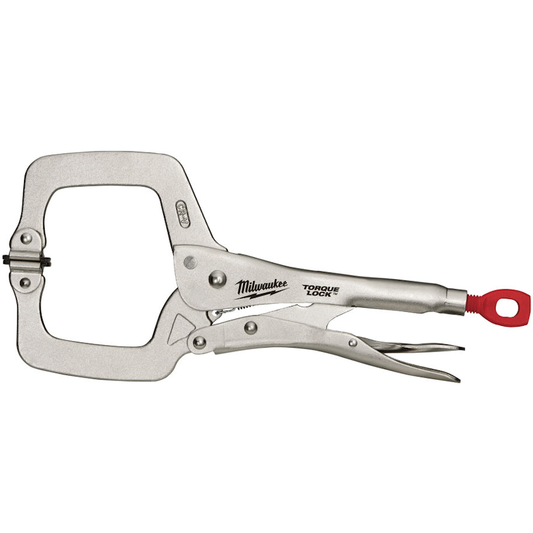 MILWAUKEE 11" TORQUE LOCK LOCKING C CLAMP WITH SWIVEL PADS