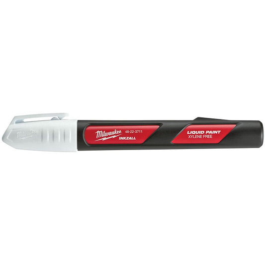 MILWAUKEE WHITE INKZALL LIQUID PAINT MARKER