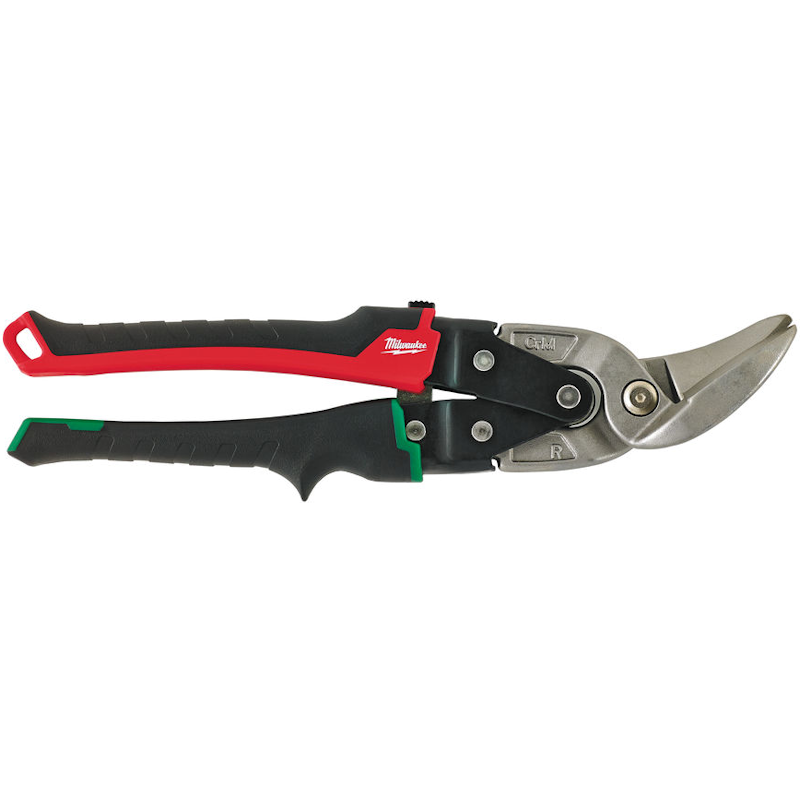 MILWAUKEE RIGHT CUT OFFSET SNIPS