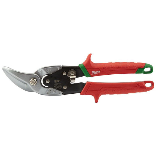 MILWAUKEE RIGHT CUT OFFSET AVIATION METAL SNIPS