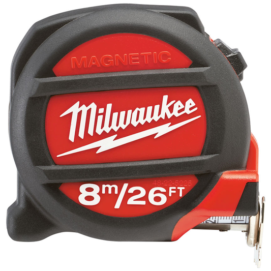 MILWAUKEE 8M / 26FT MAGNETIC TAPE MEASURE