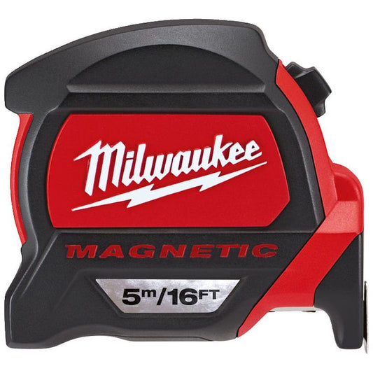 MILWAUKEE 5M / 16FT PREMIUM MAGNETIC TAPE MEASURE