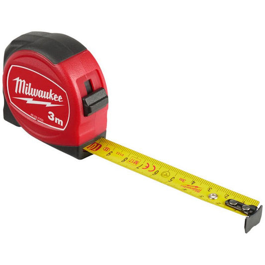 MILWAUKEE 3M SLIMLINE TAPE MEASURE