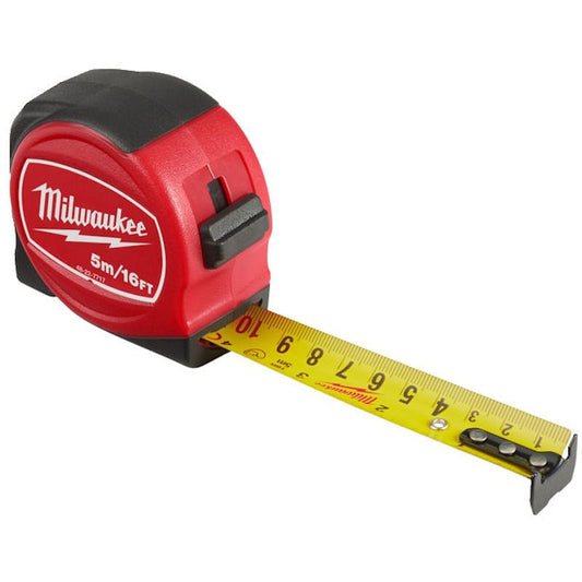 MILWAUKEE 5M / 16FT SLIMLINE TAPE MEASURE