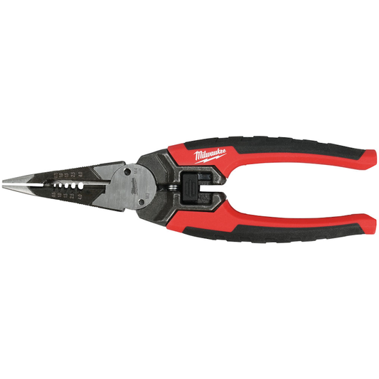 MILWAUKEE 6-IN-1 COMBINATION PLIERS WITH WIRE STRIPPER