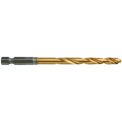 Milwaukee 6.0mm Red Hex - Shockwave Titanium Metal Drill Bits