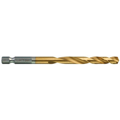 Milwaukee 7.0mm Red Hex - Shockwave Titanium Metal Drill Bits