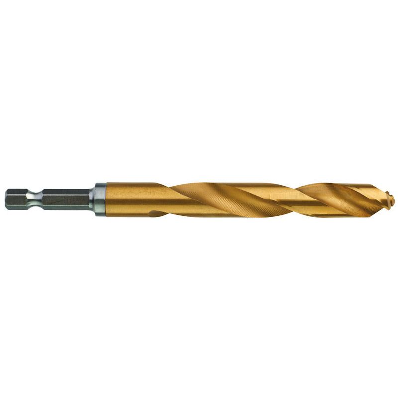 Milwaukee 11.5mm Red Hex - Shockwave Titanium Metal Drill Bits