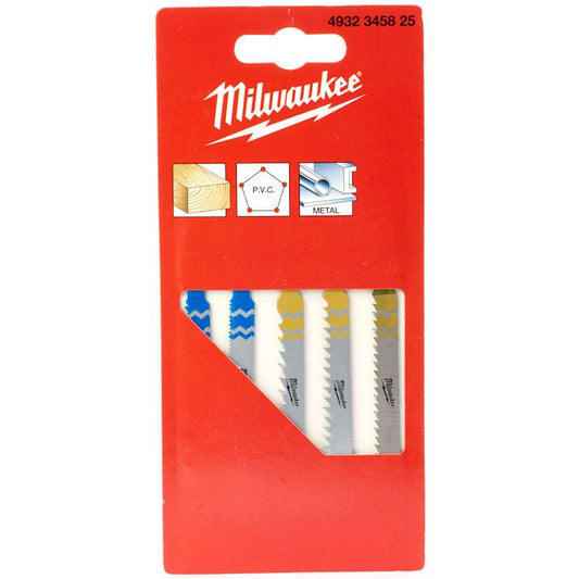 Milwaukee Jigsaw T-Shank Blade Set