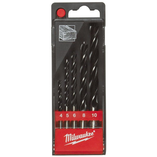 MILWAUKEE 5 PIECE BRAD POINT DRILL BIT SET