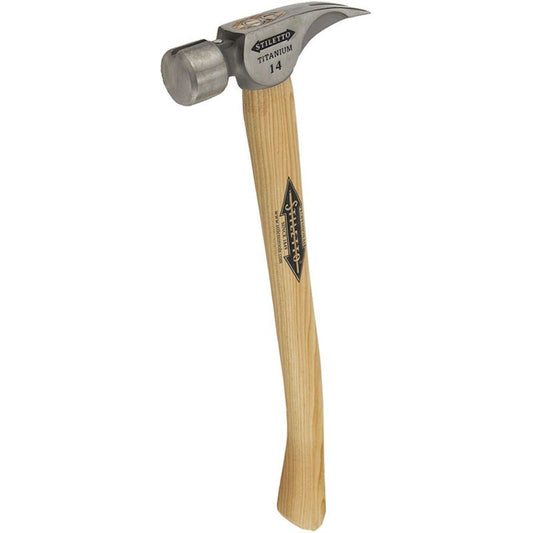 MILWAUKEE STILETTO TI14SC-H18 TITANIUM HAMMER WITH WOOD HANDLE