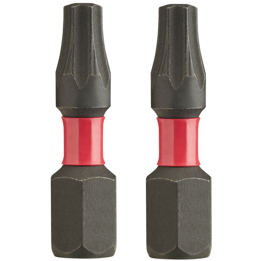 MILWAUKEE SHOCKWAVE IMPACT DUTY TX20 X 25MM SCREWDRIVING BITS