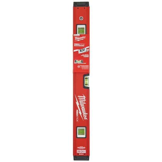 MILWAUKEE 61CM (24") REDSTICK BACKBONE 60 BOX LEVEL