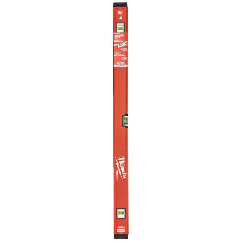 MILWAUKEE 102CM (40") REDSTICK BACKBONE 100 MAGNETIC BOX LEVEL