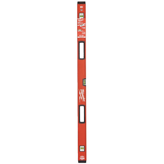MILWAUKEE 122CM (48") REDSTICK BACKBONE 120 MAGNETIC BOX LEVEL