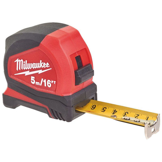 MILWAUKEE 5M / 16FT PRO COMPACT TAPE MEASURE