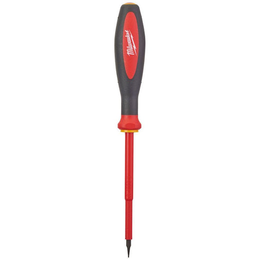 MILWAUKEE 0.8MM X 4.0MM X 100MM VDE SLOTTED SCREWDRIVER